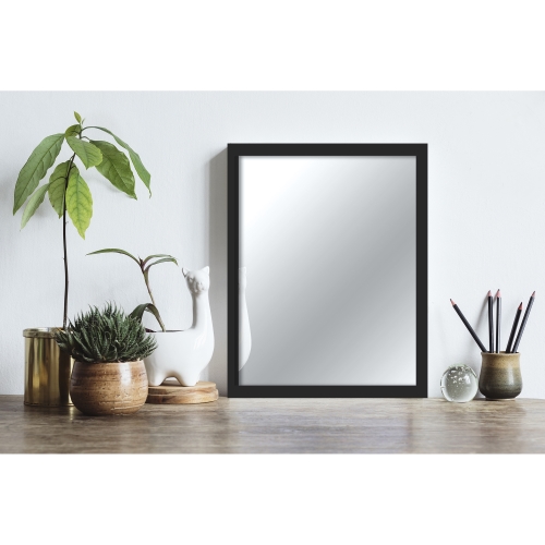 MI-100 Black Framed Mirror 16x20