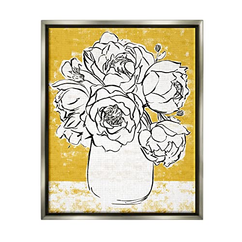 ad-084 Gray Frame Floating Canvas